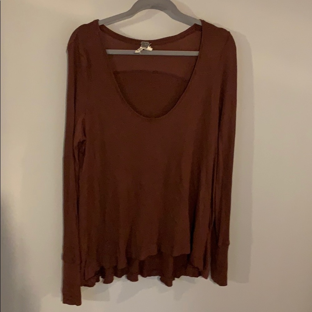 Burgundy sweater